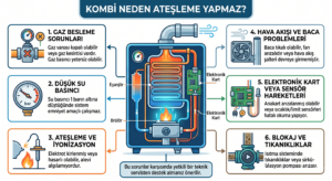 Kombi neden ateşleme yapmaz